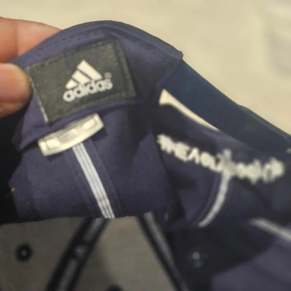 Adidas NBA EverybodyUp Snapback Hat Navy Blue Adjustable Baseball Cap